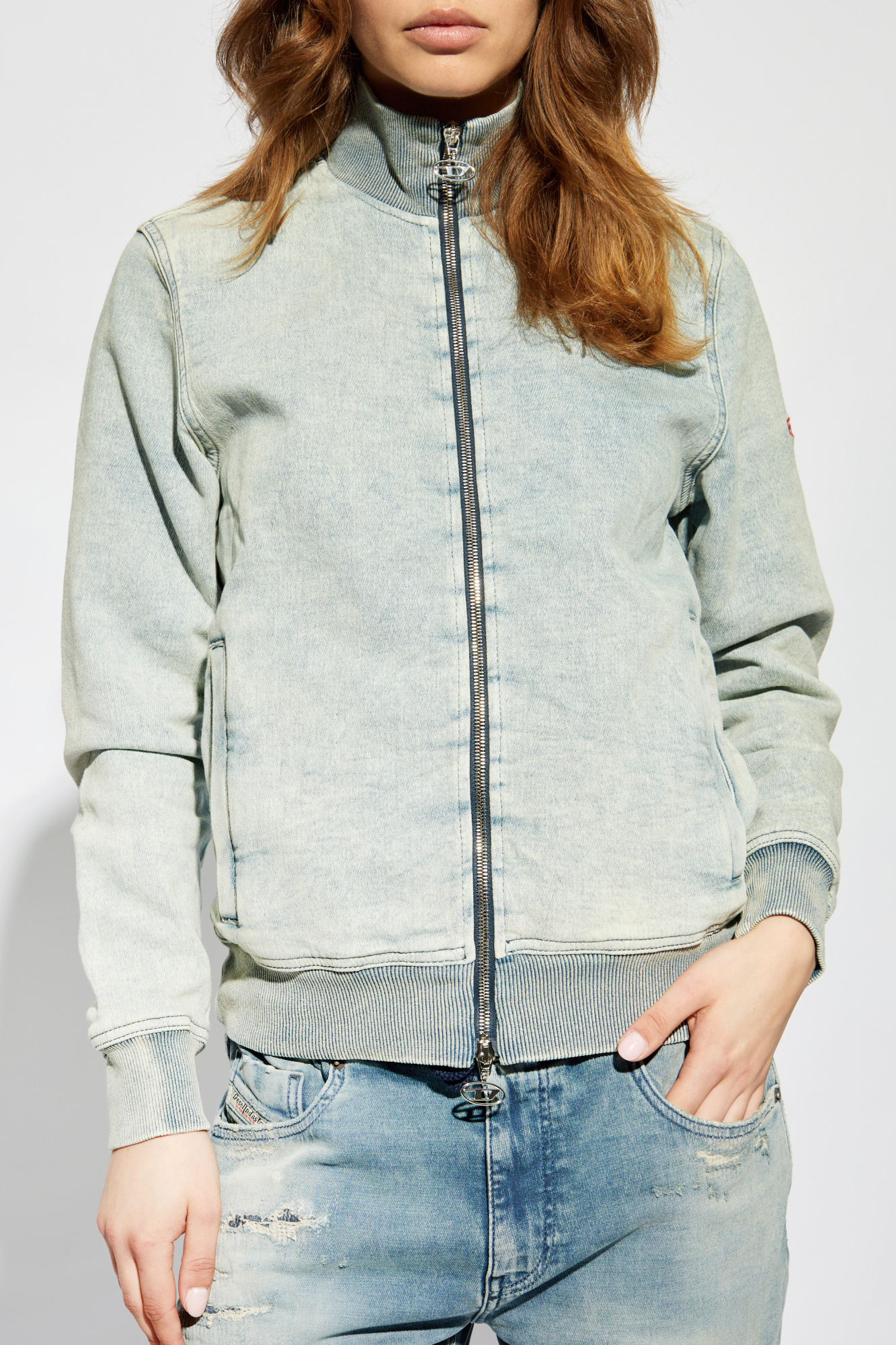 Blue Denim Jacket `D - BUZEE` Diesel - SchaferandweinerShops Blue Denim Jacket `D - BUZEE` Diesel - SchaferandweinerShops